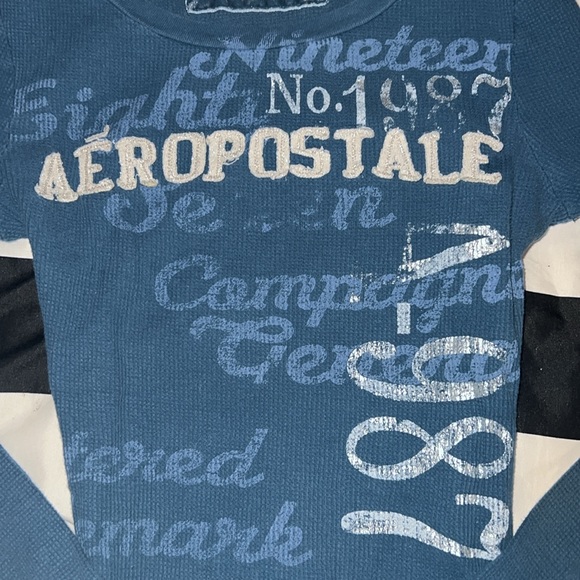 Y2K AEROPOSTALE LONG SLEEVE VINTAGE DESIGN - Picture 3 of 4